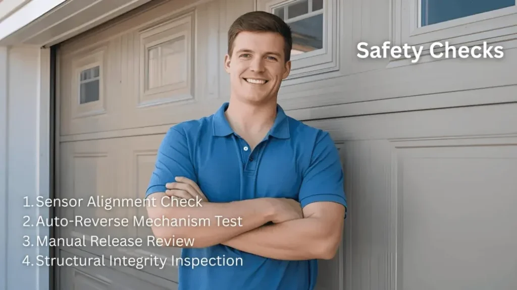 Infographic - Garage Door Safety in Sherman Oaks- all checks